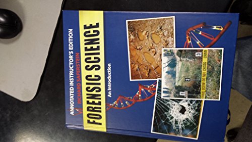 Imagen de archivo de Forensic Science An Introduction Annotated Instructor's Edition a la venta por HPB-Red