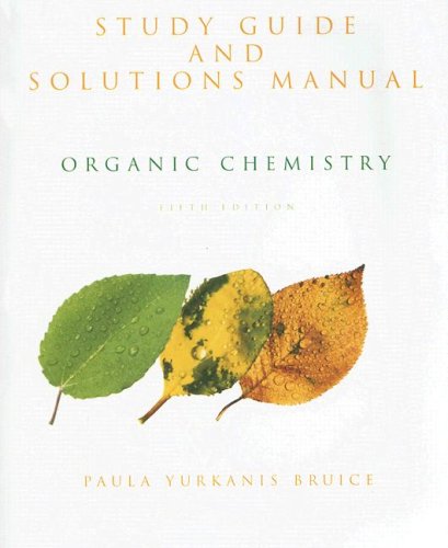 Stock image for Organic Chemistry : Study Guide and Solutions Manual for sale by Better World Books