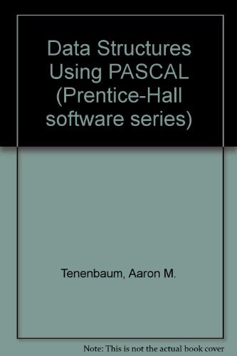 Beispielbild fr Data Structures Using Pascal zum Verkauf von Green Street Books
