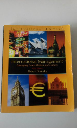 Imagen de archivo de International Management. Management Across Borders and Cultures: Managing Across Borders and Cultures a la venta por medimops