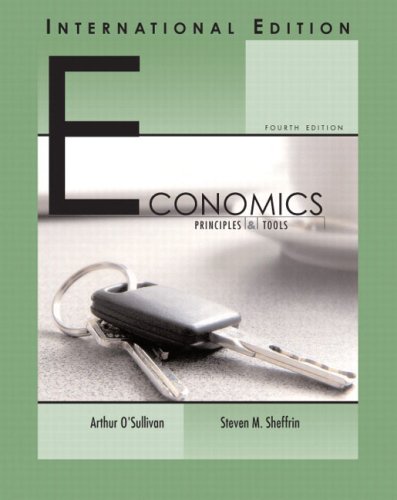 9780131968721: Economics: Principles and Tools: International Edition