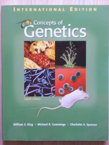 Imagen de archivo de Concepts of Genetics a la venta por Better World Books