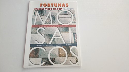 Mosaicos: Fortunas Student Video CD-ROM (9780131969797) by Castells, Matilde Olivella