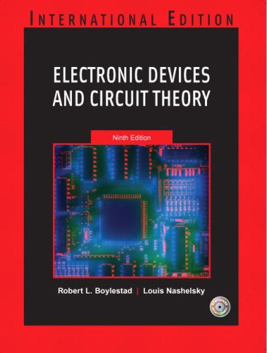 Electronic Devices and Circuit Theory: International Edition