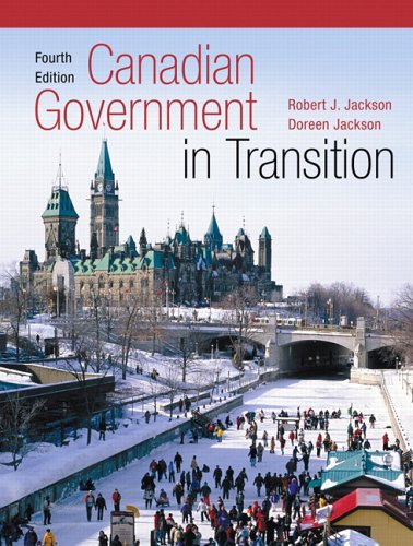 Imagen de archivo de Canadian Government Transition a la venta por Better World Books