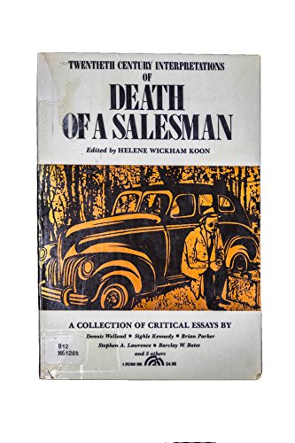 Beispielbild fr Twentieth Century Interpretations of Death of a Salesman (20th Century Interpretations) zum Verkauf von Irish Booksellers