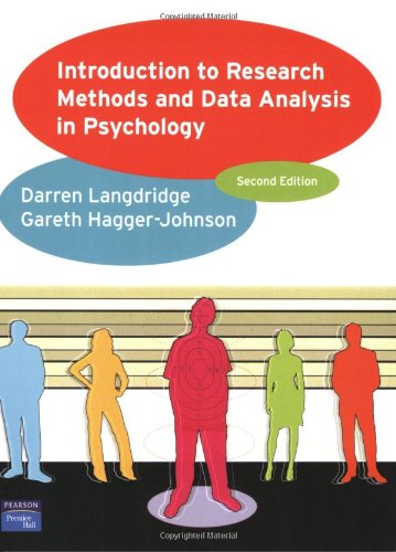 9780131982031: Introduction to Research Methods and Data Analysis in Psychology