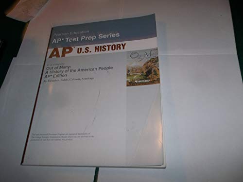 9780131986138: Out of Many: a History of the American People: With Ap Test