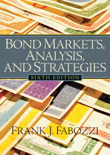 Beispielbild fr Bond Markets, Analysis and Strategies: United States Edition zum Verkauf von WorldofBooks