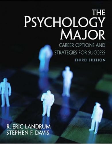 Stock image for The Psychology Major: Career Options And Strategies for Success for sale by BooksRun