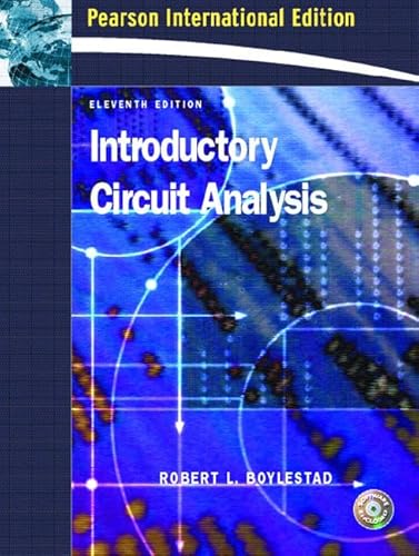 Introductory Circuit Analysis: International Edition (9780131988262) by Boylestad, Robert L.