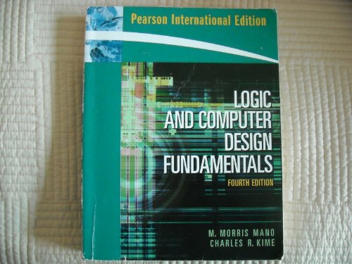 Imagen de archivo de Logic and Computer Design Fundamentals a la venta por Better World Books