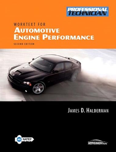 9780131991293: Automotive Engine Performance Worktext w/Job Sheets