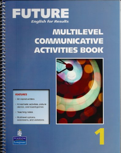 Imagen de archivo de Future 1: English for Results, Multilevel Communicative Activities Book a la venta por HPB-Red