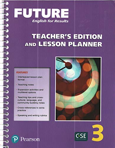 Stock image for FUTURE ENGLISH F/RESULTS 3 >TCHRS.ED< for sale by HPB-Red