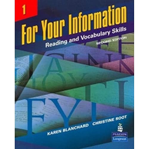 9780131991866: For Your Information 1: Reading and Vocabulary Skills