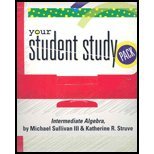 Beispielbild fr Your Student Study Pack for Intermediate Algebra zum Verkauf von HPB-Red