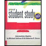 Imagen de archivo de Your Student Study Pack for Intermediate Algebra a la venta por HPB-Red