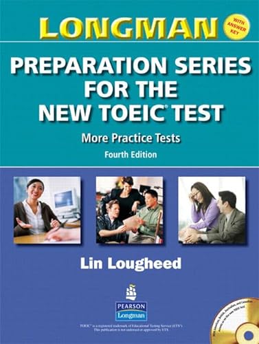 Stock image for Longman Preparation Series for the New TOEIC Test: More Practice Tests (with Answer Key and Audioscript) for sale by AwesomeBooks