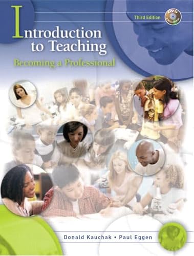 Beispielbild fr Introduction to Teaching: Becoming a Professional (3rd Edition) zum Verkauf von Allied Book Company Inc.