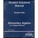 Stock image for Student Solutions Manual: Elementary Algebra for College Students, 7th Edition for sale by ThriftBooks-Atlanta