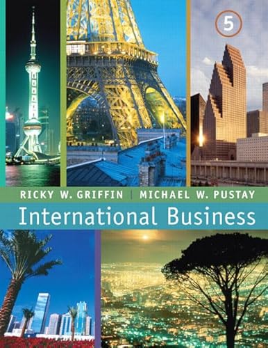 9780131995345: International Business: A Managerial Perspective: United States Edition