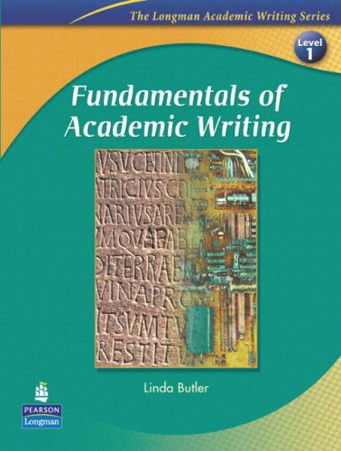 Beispielbild fr Fundamentals of Academic Writing (The Longman Academic Writing Series, Level 1) zum Verkauf von BooksRun