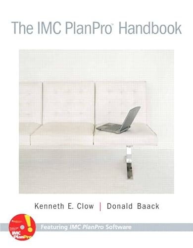 Stock image for The IMC PlanPro Handbook Featuring IMC PlanPro Software for sale by Adventures Underground