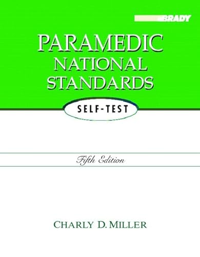 Imagen de archivo de Paramedic National Standards Self-Test a la venta por Better World Books