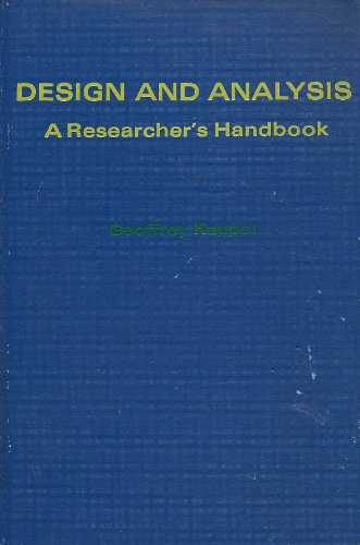 Beispielbild fr Design and Analysis: An Experimenter's Handbook zum Verkauf von NEPO UG