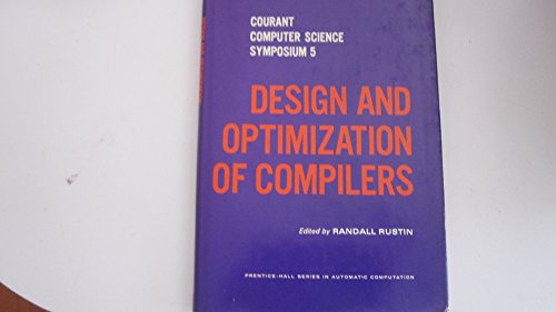 Stock image for Design and Optimization of Compilers for sale by Ammareal