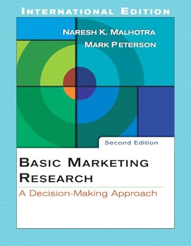 9780132003278: Basic Marketing Research: A Decision-Making Approach with SPSS 13.0 Student CD: International Edition