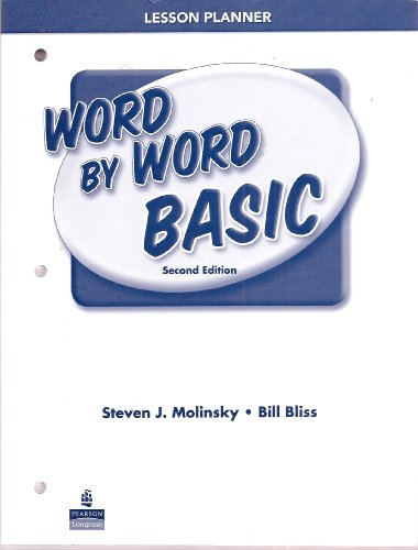 Beispielbild fr Word by Word Basic Picture Dictionary Lesson Planner zum Verkauf von Wonder Book