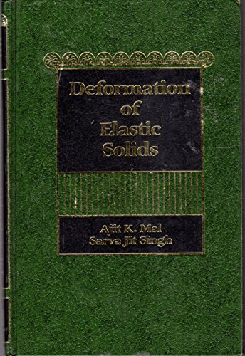 Imagen de archivo de Deformation of Elastic Solids a la venta por Front Cover Books