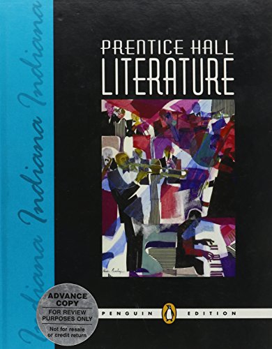 9780132008037: Prentice Hall Literature Indiana Penguin Edition Grade 9