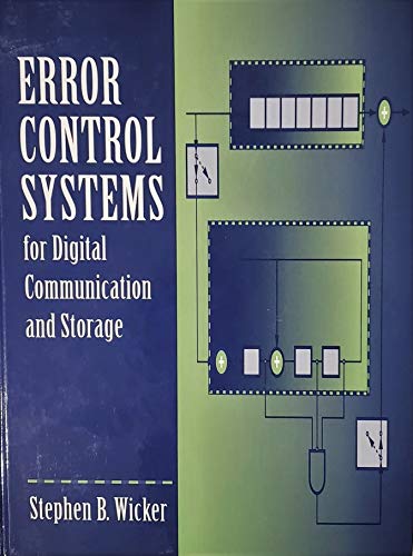 Stock image for Error Control Systems for Digital Communication and Storage for sale by Feldman's  Books