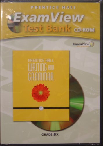 9780132008945: Prentice Hall Writing and Grammar Computer Test Bank Grades 6 2008c
