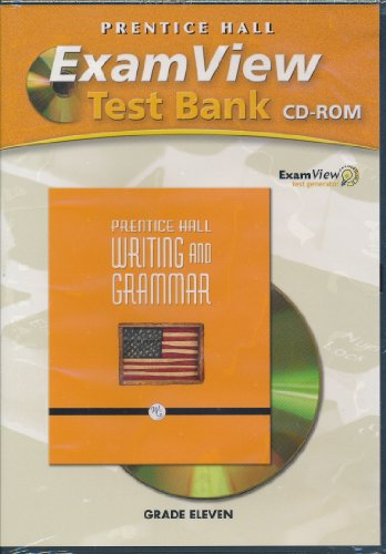 9780132009454: Prentice Hall Writing and Grammar Computer Test Bank Grade 11 2008c