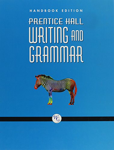 

Prentice Hall Writing and Grammar Handbook Grade 7 2008c