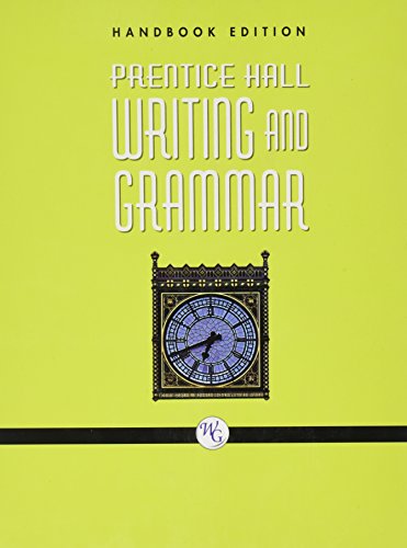 

Prentice Hall Writing and Grammar Handbook Grade 12 2008c