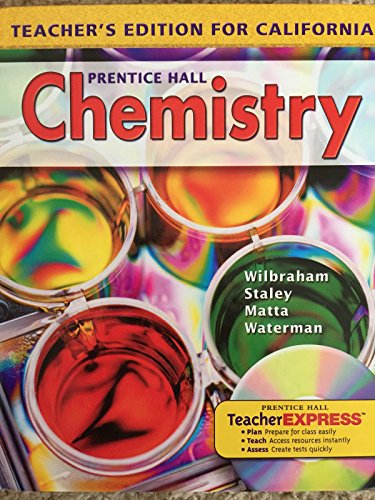 Imagen de archivo de Chemistry-California Teachers a la venta por Goodwill Southern California