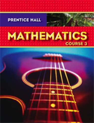 Stock image for PRENTICE HALL MATH COURSE 3 ADAPTED STUDENT WORKBOOK 2007C for sale by HPB-Red