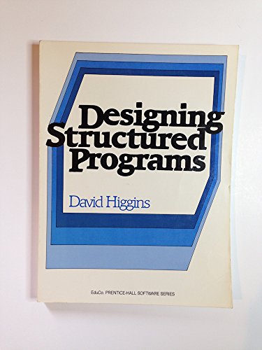 Beispielbild fr Designing Structured Programs (Prentice-hall Software Series) zum Verkauf von HPB-Red