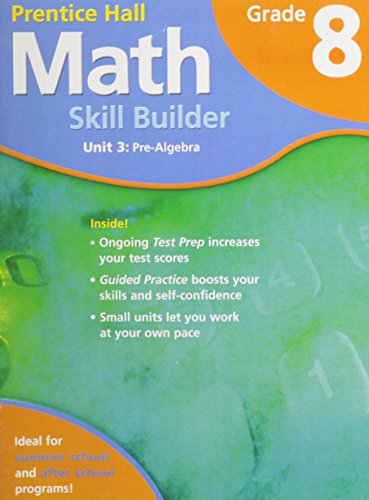 Stock image for Math Summer School Program Grade 8 Unit 3: Pre Algebra 2007c for sale by ThriftBooks-Dallas