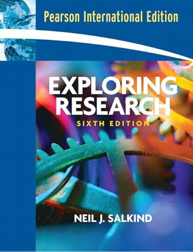 Stock image for Exploring Research: International Edition for sale by AwesomeBooks