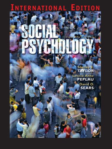 9780132017084: Social Psychology: International Edition