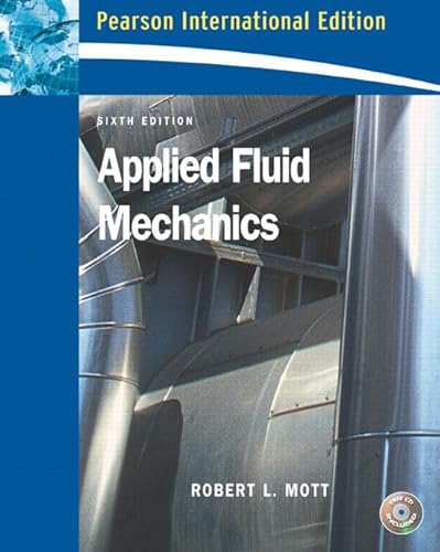 Imagen de archivo de Applied Fluid Mechanics: International Edition a la venta por Phatpocket Limited