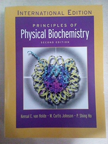 Stock image for Principles of Physical Biochemistry for sale by medimops