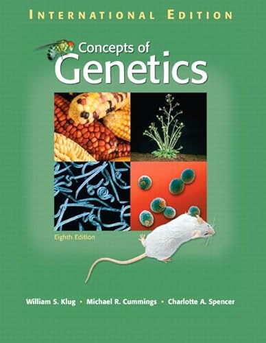 Stock image for Concepts Of Genetics, 8Th International Edition for sale by SMASS Sellers