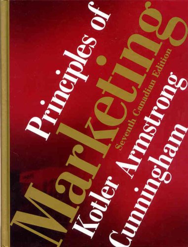 Beispielbild fr Principles of Marketing, Seventh Canadian Edition (7th Edition) zum Verkauf von Irish Booksellers